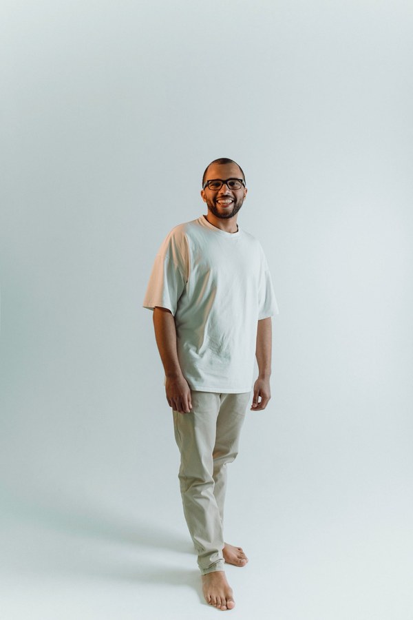 Original photo — before the AI try-on